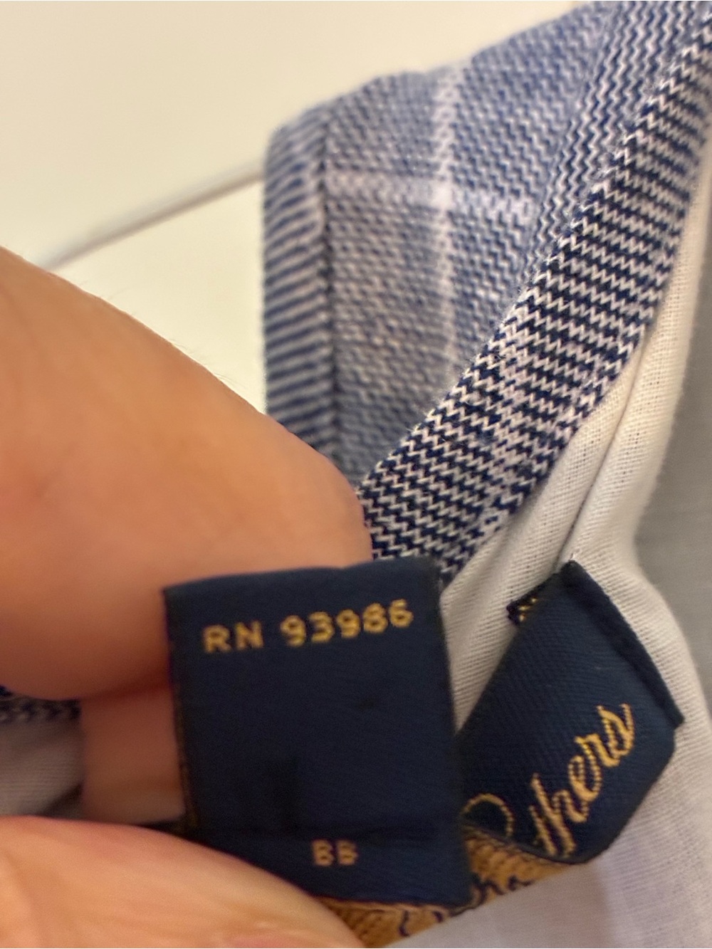 Brooks Brothers Linen and Cotton Gray and White Windowpane Sleeveless Midi Dress - Picture 9 of 15